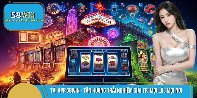 Tải App 58WIN - Tận Hưởng Trải Nghiệm Giải Trí Mọi Lúc Mọi Nơi